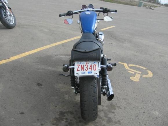 chopped fender, brake module, LED brake strip