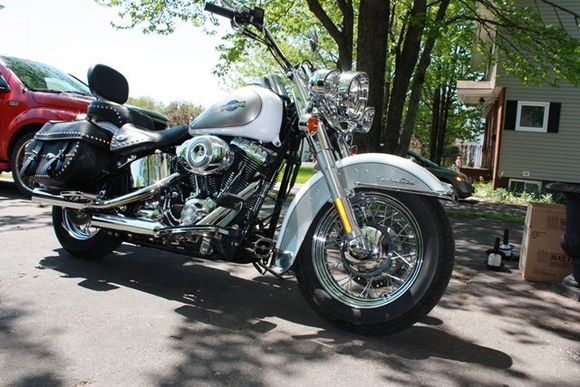 2008 Heritage
SE Stage I A/C
Rush Slip-ons with 2" Baffles
SE Pro Tuner