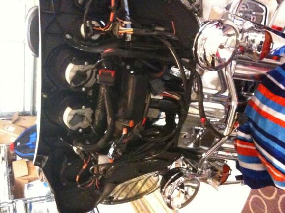 During my 1st wrenching experience; Installing a new Sony BT3800 with 6.5" Hertz Titans