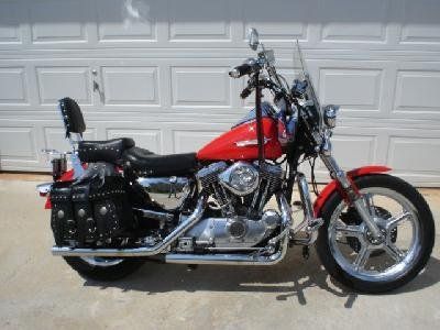 Miss Scarlet, my '93 Sportster. Rode it for 12 years til it died.