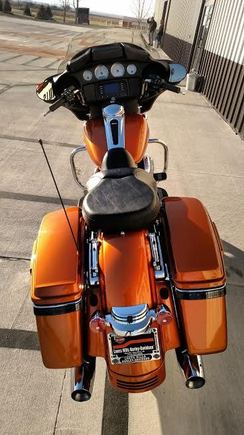 LED taillights and add on LED lights. At least I know I should be seen from behind.