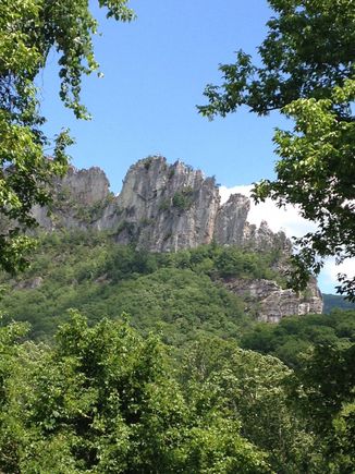 Spruce Knob park, Seneca Rocks