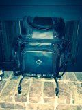 rack bag lashed to detachable rack