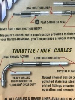 DUAL SWIVEL, AND THEY DO, I CHECKED IT OUT REAL, COOL, WONT PULL ON WHERE IT GOES INTO CONTROL HOUSING, IT WILL JUST ROLL WITH IT BABY!!!