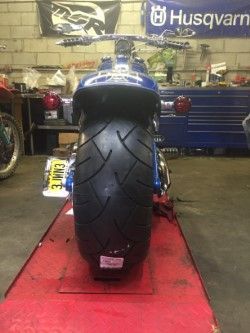 nice new Metzler 880 260mm tires!!!