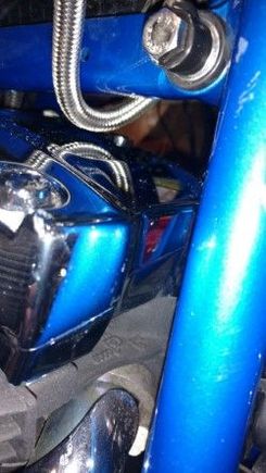 STAINLES STEEL FUEL TUBING WHEN I DID 1 1/2' FRONT LIFT, TODAY WE RAISED REAR 1' SO GAS LEVELS DONT SHOW EMPTY 5 MILES AWAY FROM GAS STATION, THEY DONT TELL YOU THESE THINGS WHEN YOU BUY, LOOKS SO MUCH BETTER WITH REAR LIFTED I HOPE I HAVE A PIC