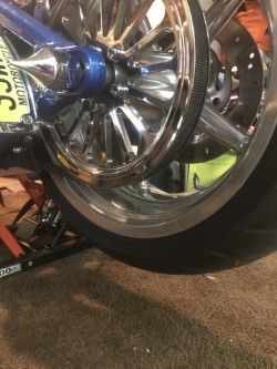 NICE 72 TOOTH CHROME PULLEY I DID WITH GEAR MOD!!!!