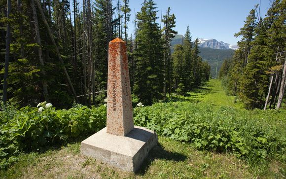 Canada-US Border aka 'The Slash'