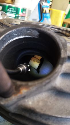 Front cylinder exhaust