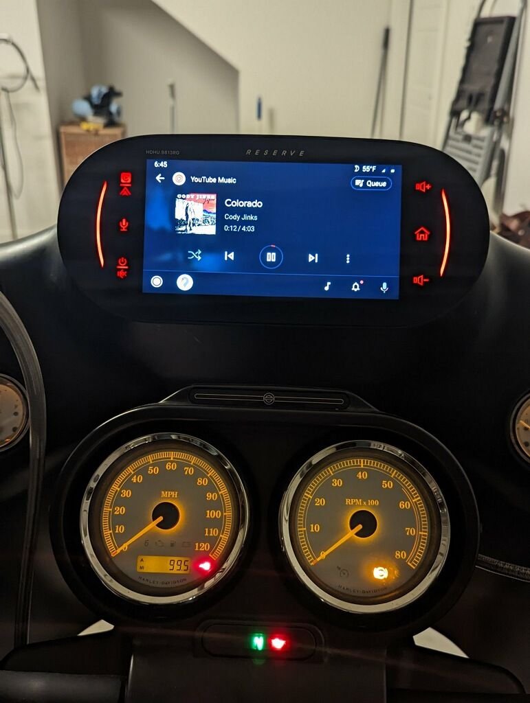 Installed new Soundstream head unit on a 2012 Road Glide Harley