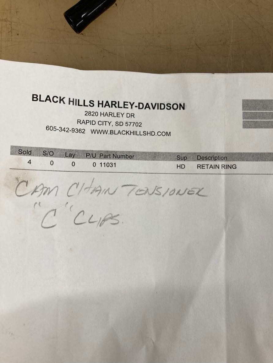 C-clips you will need. 