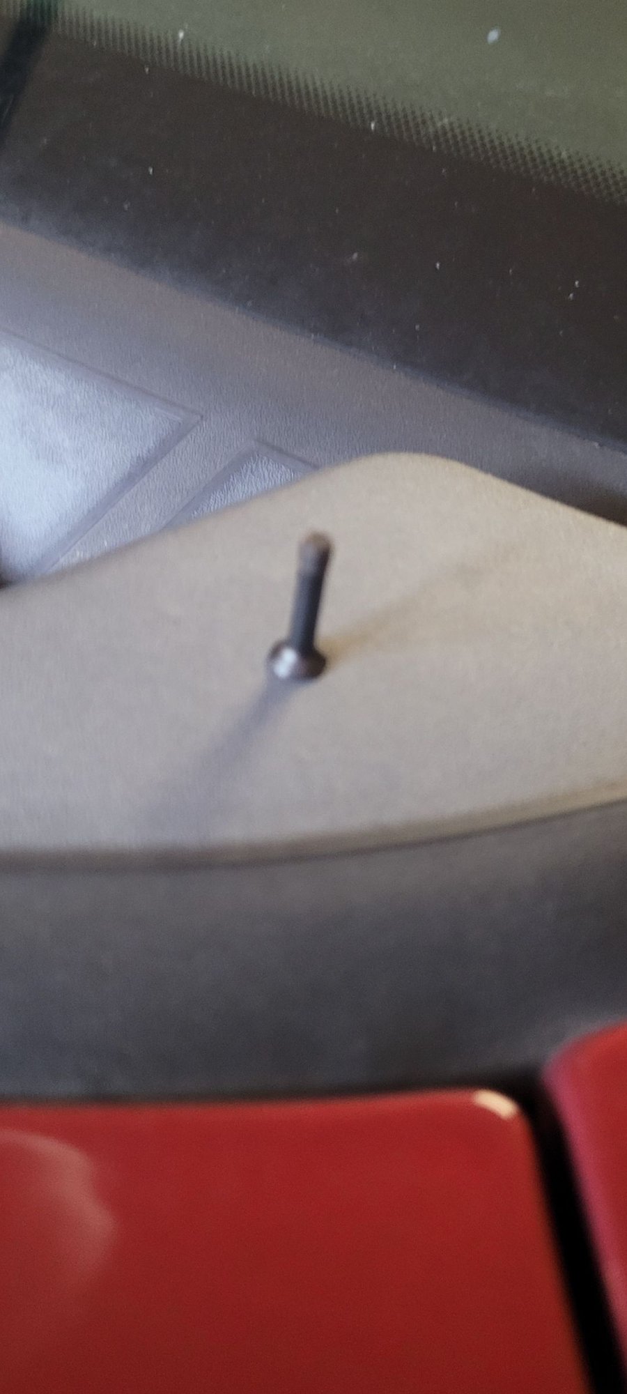 Sorry should have been more specific. Only the end is threaded. It is 1/2 inch with a T10 head