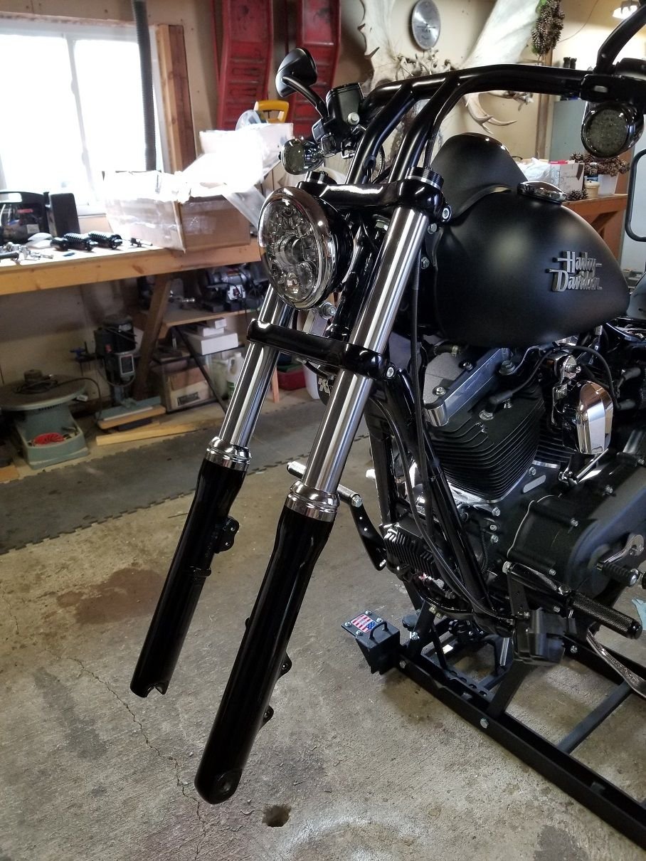 Street Bob Front Fork Cartridge Install Harley Davidson Forums