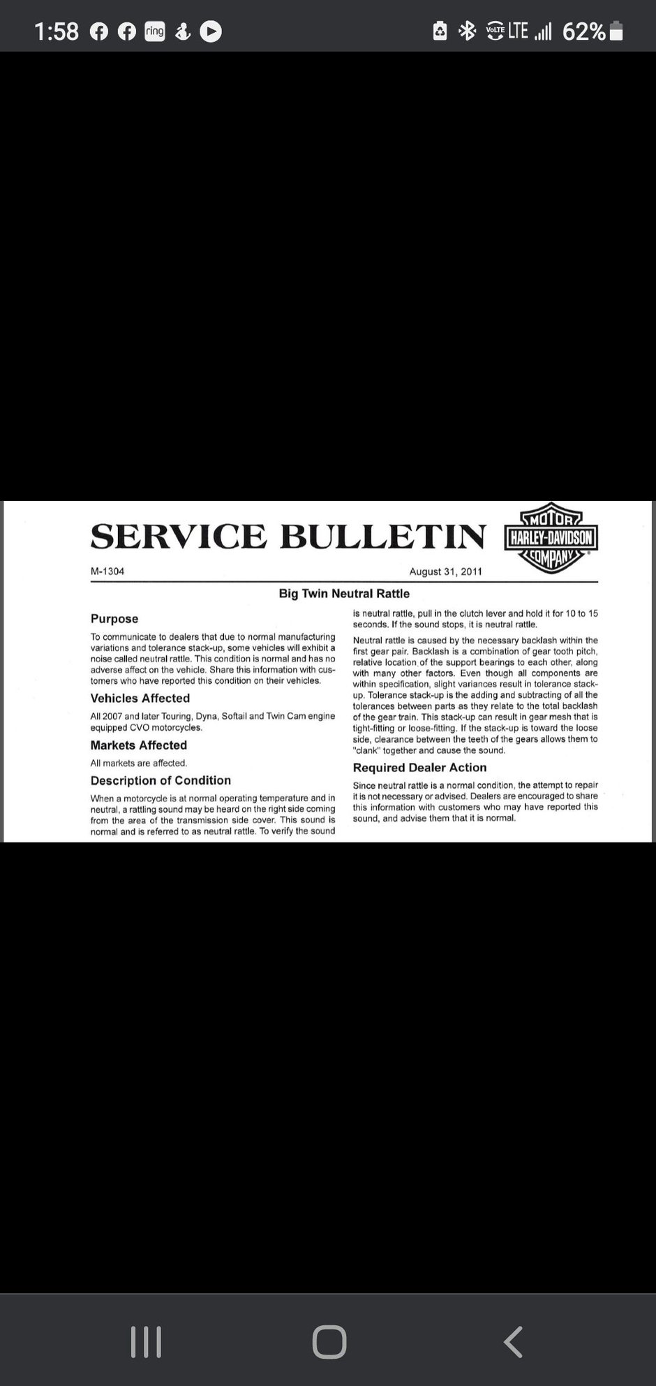 clutch noise ? Harley Davidson Forums