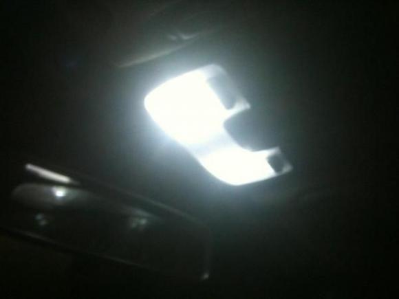 My new LED map lights were an awesome improvement