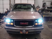 GMC grill swap and test fiting