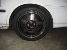 16 x 7 Rota Slipstreams wrapped with Toyo Proxes4 205/40/16