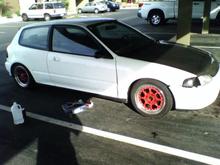 95 hatch i picked up in phoenix has shaved enginewell it's pretty neat with all or most of it hidden.