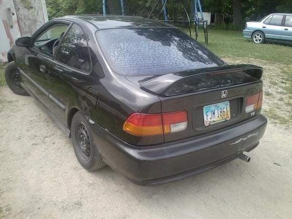 96 EJ6 when i got it (rear)