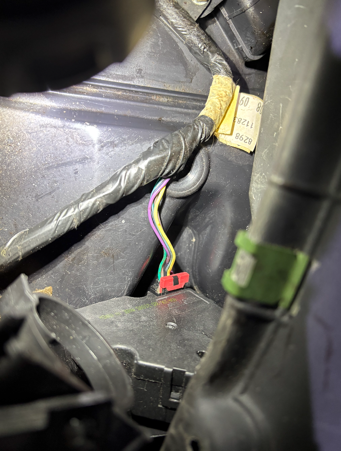 Shaved Dorman aligned with the hinge 1-2-3 in seconds after the tab removal. The 8mm nits went back in with a regular 1/4