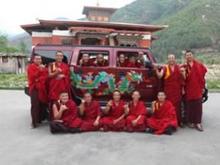 h2inbhutan1
With my monk conservators