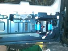 Arb Compressor being located in the rear door.