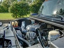 6.0 Vortec with Black Leather, Custom Dual Exhaust, K&amp;N Air Intake and tuned engine with shift modifications.