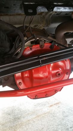 Yup im missing a bolt on the cover. New track bar installed.