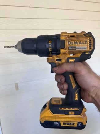 Here is the drill I used; recommend cordless (to not overspeed/break the bits).  Take your time, and be patient, and don't apply too much pressure to the broken bits.  