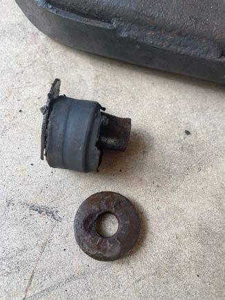 This bushing was a mess