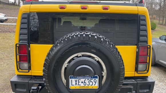 Rear tire brought back to life. First time this vehicle cleaned.