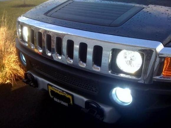hid's 8000k fog light 6000k headlight