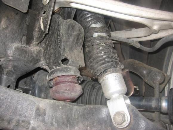 First the Bilstein shocks melted