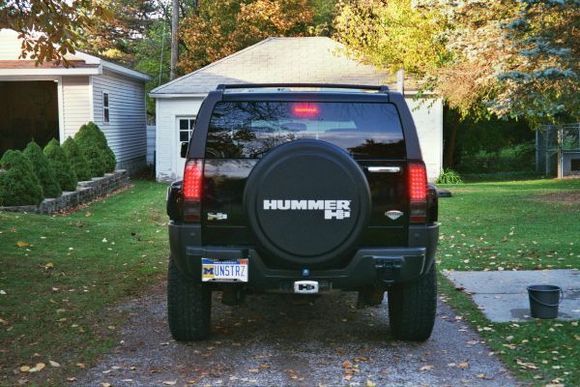 Back Brake Lights On