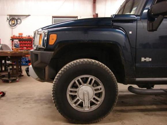 After Leveling with T-Bars.