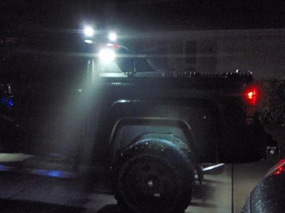 Underbody/rear/side lighting