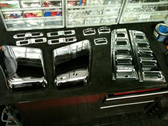 chrome stuff i took off the h2