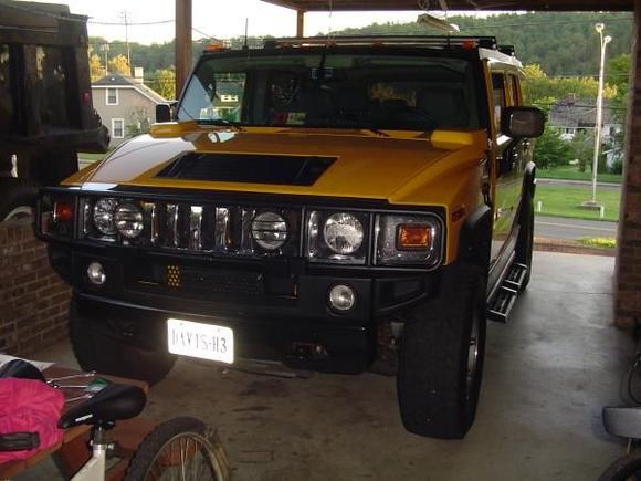 Mom's 2003 Hummer H2.