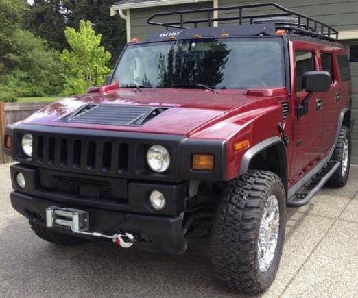Fab the front end and winch installed, just put the Gobi rack on last weekend