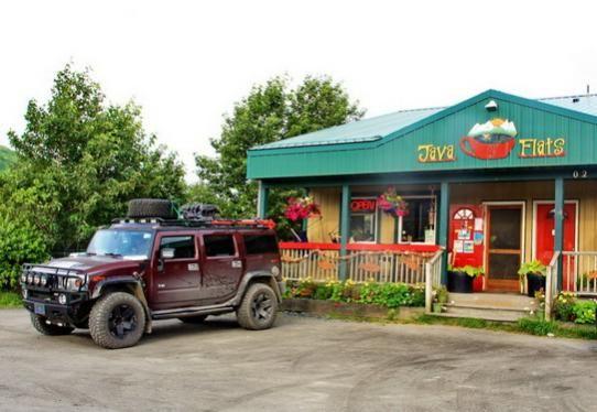 Coffe every morning at Java Flats, Kodiak Island, Alaska