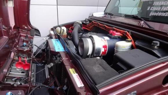 Vehicle on Display at 2015 SEMA show in Las Vegas