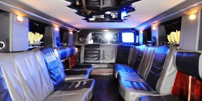 interior hummer ride