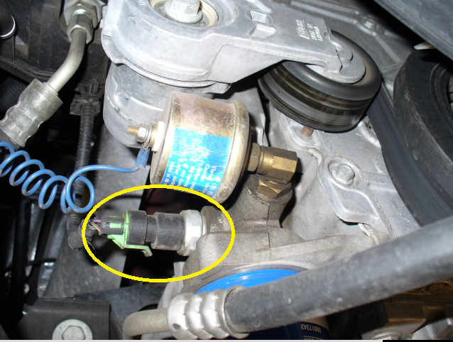 Hummer H 3 Oil Pressure Sensor