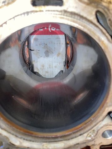 Cylinder Scoring :-( - and yet I thought I would be able to re-use these.  