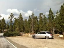 The Saab in Yosemite.