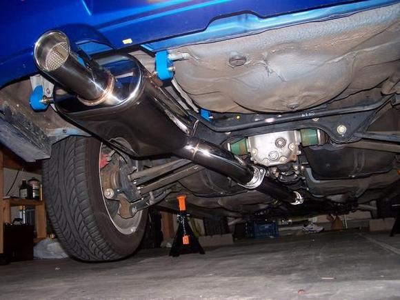 Turbo-back freshly installed