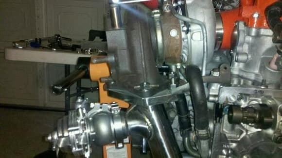 the turbo set up almost ready vr39
