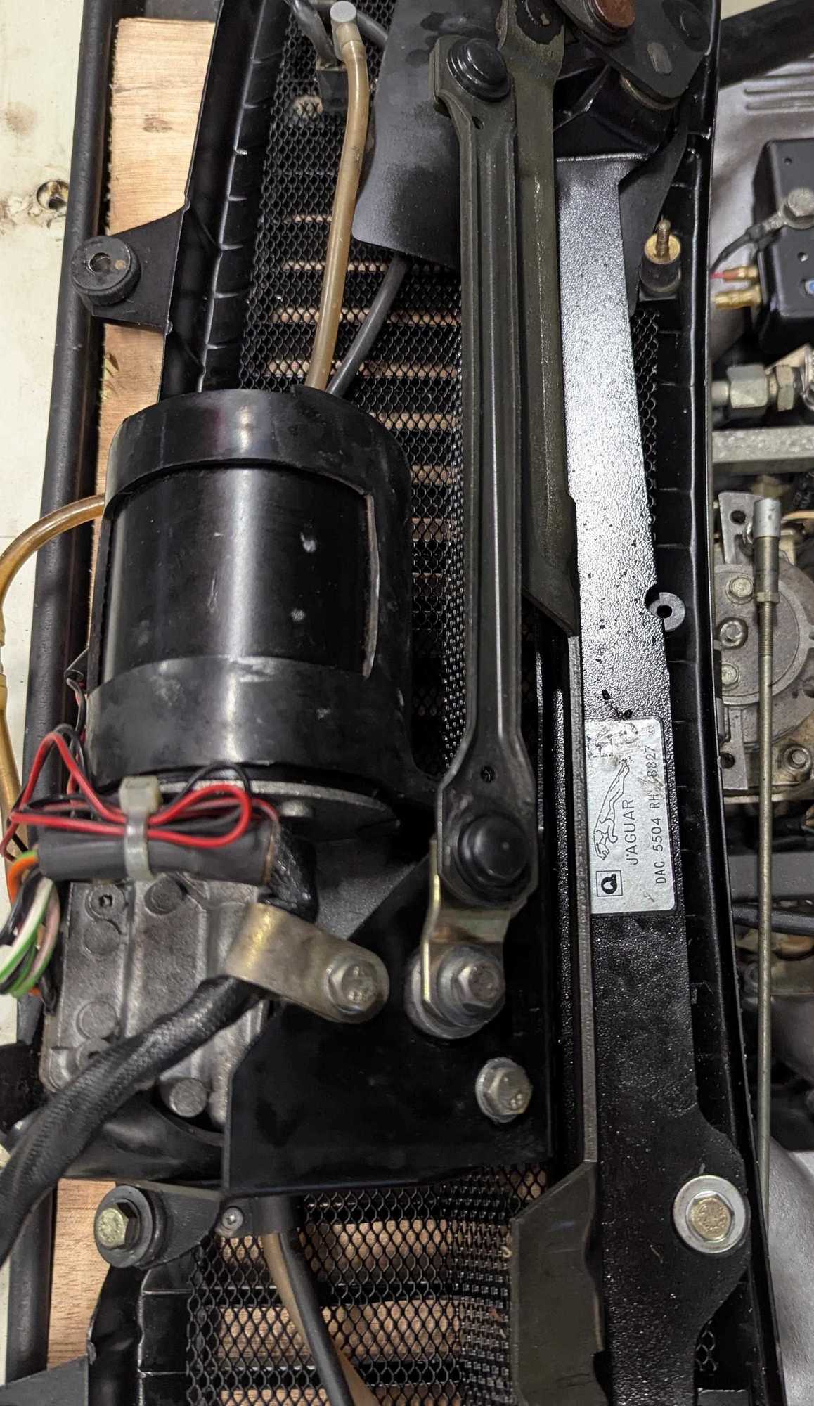 180deg from park and you can fit the bolt.