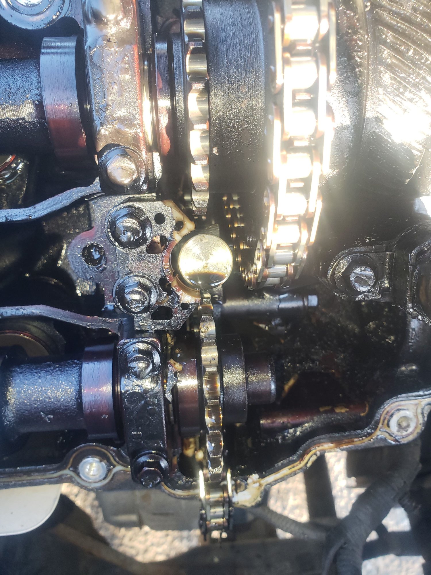 Am I screwed or not? Broken upper timing chain and tensioner! Oh No