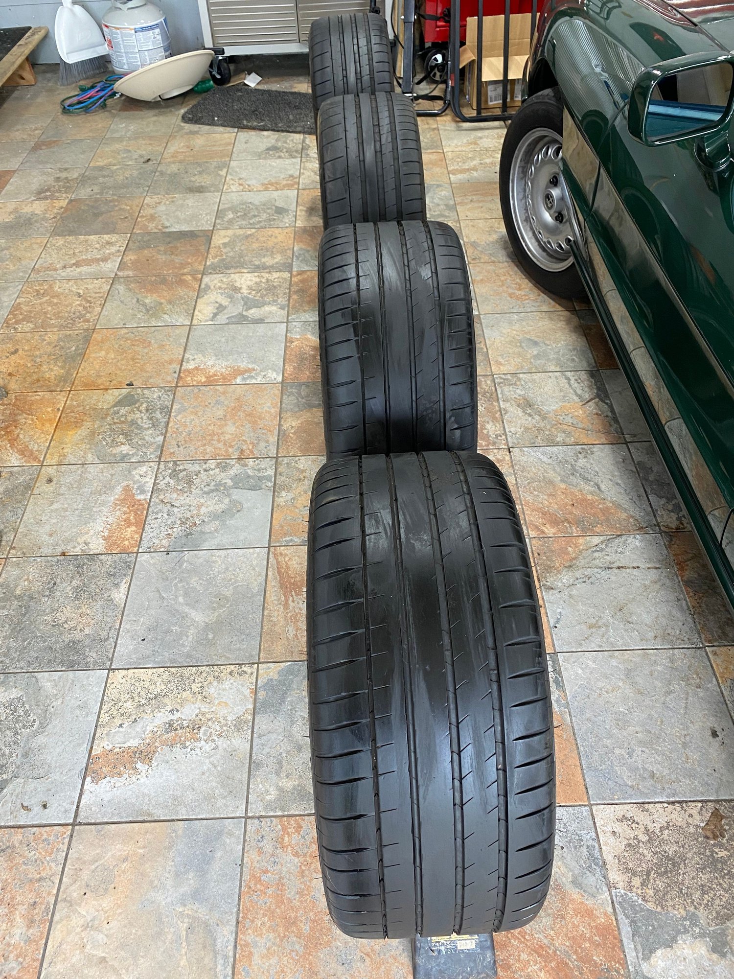 Wheels and Tires/Axles - F-Typer 19” wheels (stock) and Michelin Pilot Sport 4S/Super Sport Tires - Used - 2013 to 2023 Jaguar F-Type - Minneapolis, MN 55126, United States